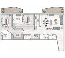 2 Bedrooms